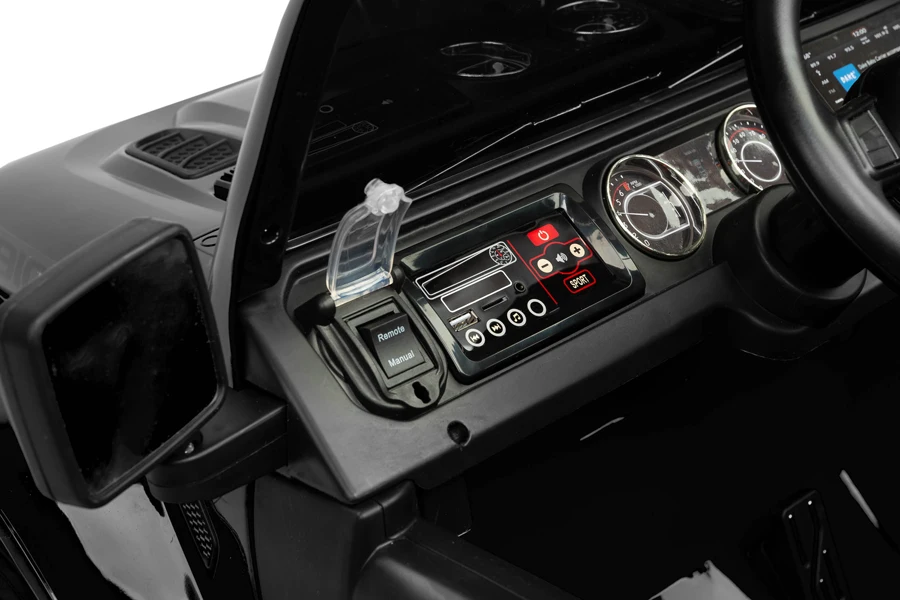 Електромобіль Caretero (Toyz) Jeep Rubicon Black